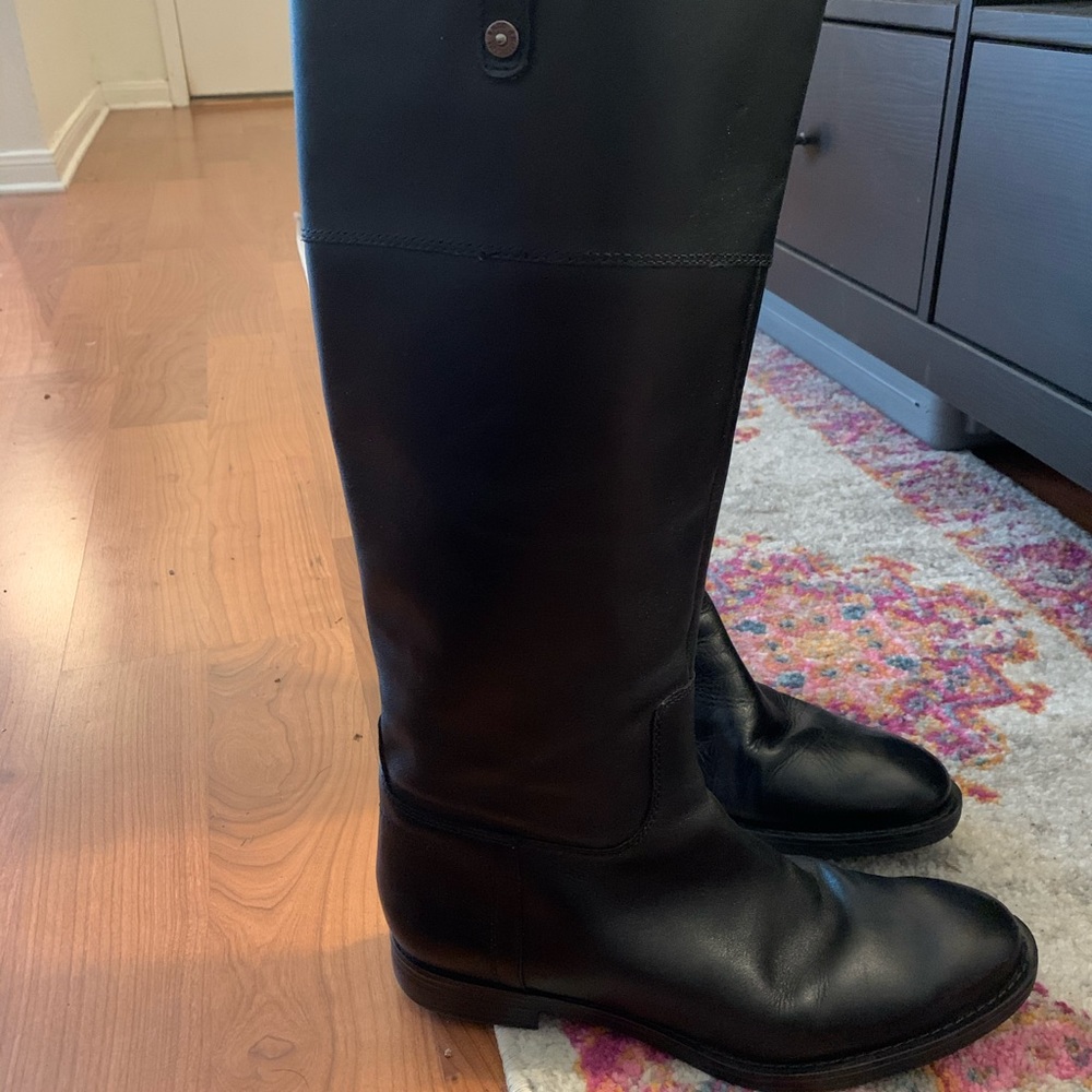 Enzo Angiolini Ellerby Black Riding Boots
